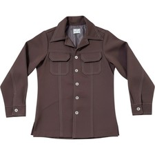 Levi's Panatela Leisure Jacket S Brown Vintage 70s Contrast Stitch Retro Disco picture