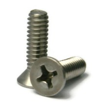 #10-24 | 316 Stainless Steel Phillips Flat Head Machine Screws - Select Length picture