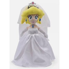 Nintendo Mario Odyssey Princess Peach Doll in Bride Dress picture