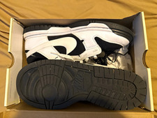 Nike SB Dunk Low Black White Skateboarding Shoes Men's picture