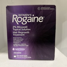WOMEN’S ROGAINE 2% minoxidil 3 MONTH SUPPLY solution EXP 01/2029 picture