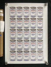 Banksy Tesco Value Tomato Soup Cans Lithograph COA 2017 picture