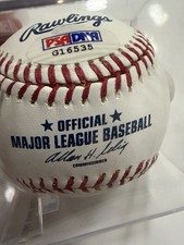 Chicago Cubs Ernie Banks Mr. Cub Official MLB Baseball Signed Ball PSA/DNA picture