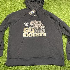Army Black Knights Football Under Armour Hoodie Mens Xl Black NWT NCAA 2025 picture