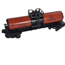 Vintage Lionel 6315 Gulf Oil Single Dome Tank Car O Gauge Postwar GRCX picture