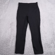 Spanx The Perfect Pant Size M Pull On Ankle Black Ponte Stretch 20202R picture