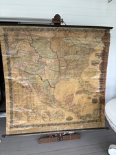 1856 Map Of United States  / US 66 X 66 Inches Antique/ Pre Civil War picture