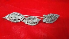 Indian brass bronze very rare textile printing cloth dye seal antique vintage D4 picture