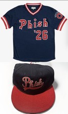Phish Baseball Ebbets Hat AND Jersey (size XL) 2026 Fenway Park Boston Red Sox picture