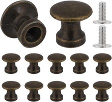 KALIONE 12 Pcs 1/2 Inch Mini Drawer Pulls, Handles for Jewelry Box, Small Cabine picture