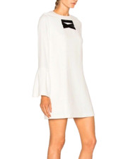 NWT Alexis Josephine White Bell Sleeves Mini Dress Size Large $484 New picture