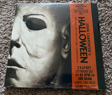 MONDO Halloween Soundtrack OST Orange & Black Splatter SEALED Vinyl VERSION B picture