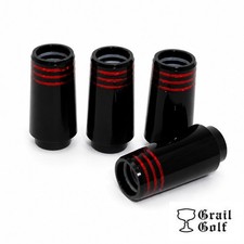 GRAIL GOLF ULTRA-PREM BLACK COLLAR IRON FERRULES .355 1