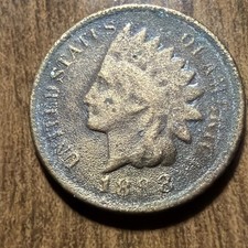 1888 Indian Head Cent Penny Actual Coin picture
