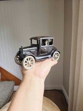 Vintage 1927 Kilgore Cast Iron Ford Model T Coupe Toy Car 6 1/4
