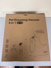 New 4-in-1 Pet Grooming Vacuum Kit Dog Cat Hair Clipper Shedding Trimmer G10 picture