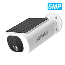 ANRAN 5MP WiFi Solar Security Cameras Outdoor Wireless Audio Color Night Vision picture