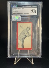 1910 T210 Old Mill Hoffman Series 2  Red Border  Vintage RARE CGC 2.5 Good+  picture