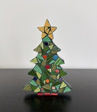 FIESTA WARE CHRISTMAS TREE   HANDMADE USA Vintage & P86  Saucers  16 Colors picture