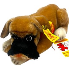 1983 Steiff Mohair Boxer Dog Puppy #0118/25 Collector's Edition 1 of 2000 U53 picture
