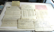 1920s-30s NICKEL PLATE ROAD Railroad Paper Lot 2 Rosters, Trip Pass Telegraph Op picture