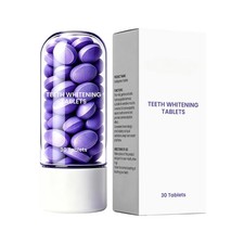 Asuno Official Teeth Whitening Tablets With Menthol, Xylitol & Grape Extract picture