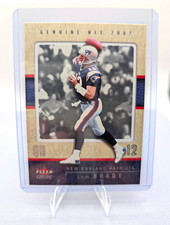 Fleer 2002 Genuine Tom Brady #43 New England Patriots Base Set NFL Card picture