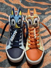 NWT Bluey & Bingo Ground Up Keepy Uppy Men’s Size 7 High Top, Ground Up Shoes picture