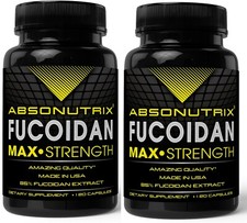 2 Absonutrix Fucoidan Atlantic Brown Seaweed Extract antioxidant helps immunity picture