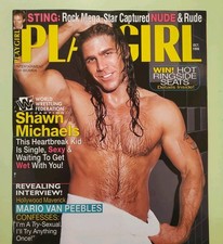 Vintage October 1996 Playgirl Magazine – Shawn Michaels Cover picture