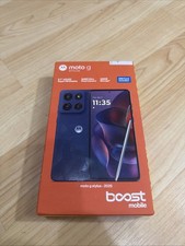 NEW Motorola Moto G Stylus 2025 128GB Blue Boost Mobile Prepaid Phone NIB 🔥🔥 picture