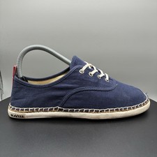 SeaVees Sorrento Sand Shoe Women’s 7.5 Navy Snub Cotton Low Top picture