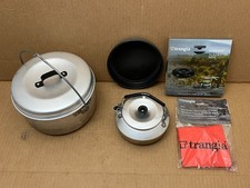 Lot of Misc Trangia Mini & 27 Items: Bag, Lids, Kettle, Billy Pot. Please Read picture