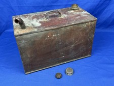 Unusual Vintage Copper Tank w/ Spout & Fill ~ Holds Liquid, Tested, NO Odor picture
