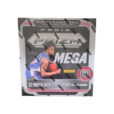 2025-26 Panini Prizm Basketball 60Ct Mega Box | Factory Sealed | Volume Discount picture