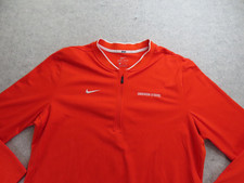 Oregon State Beavers Jacket Mens XL Orange NCAA Football Nike Dri-FIT 1/4 Zip picture