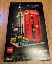LEGO Ideas: Red London Telephone Box - 21347 - CIB - UNOPENED - RETIRES SOON - picture