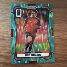 Panini 2026 Prizm FIFA World Cup Soccer Mikel Oyarzabal Spain #75 Teal /255 picture