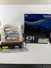 Brother TN-431 Cyan, Magenta, Yellow Toner Cartridges, Pack Of 3, 431 combo picture