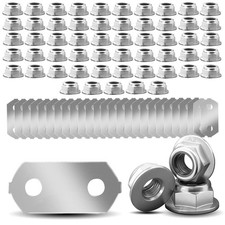 Hybrid Battery, Nickel-Plated Copper Bus Bars & SS Nuts Set picture