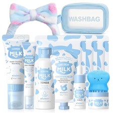 Milk Skincare Set for Kids Teens 12PCS picture