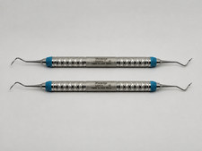 Hu-friedy #204S DE Sickle Scaler, EverEdge #9 Handle S204S9 (x2) picture