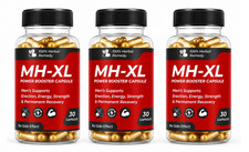 3 XMen Power 100% Herbal Softgel capsules for Men's Stamina & Performance 30caps picture