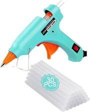 Hot Glue Gun Kit with 30 Sticks, 20W Fast Preheating Mini Hot Glue and Stick picture