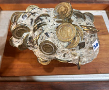 Copa Casino Gaming Tokens in Concrete Gulfport Mississippi 3 lb Collectible Lot picture