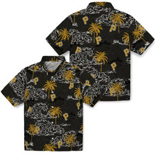 Pittsburgh Baseball Team Piratess Hawaiian Casual Button Down Shirt Unisex Adult picture