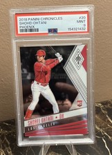 2018 Panini Chronicles - Phoenix Shohei Ohtani #20 (RC) PSA 9 picture