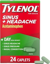 Tylenol Sinus + Headache Daytime Non-Drowsy Relief Caplets, 24 Ct picture