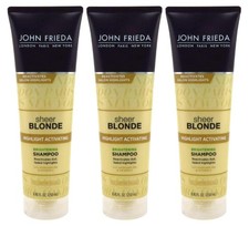 John Frieda sheer blonde  Shampoo For Lighter Blondes 8.45 oz (Pack of 3) picture