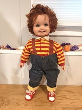 Vintage 1986 Playmates Corky Doll Original Pants Shirt & Cassette - No Sound picture